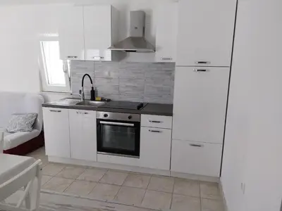 Kuhinja ili čajna kuhinja u objektu Apartments Senka