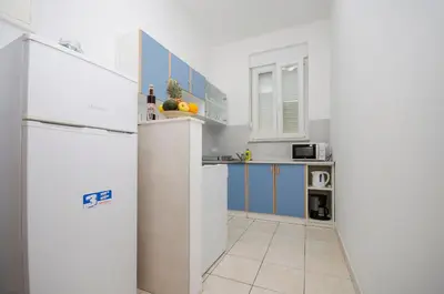 Kuhinja ili čajna kuhinja u objektu Apartments Senka