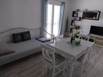 TV i/ili zabavni centar u objektu Apartments Senka