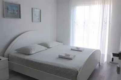Krevet ili kreveti u jedinici u objektu House Villa Carmen
