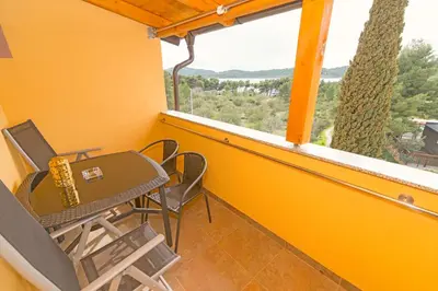 Balkon ili terasa u objektu Villa Neptun