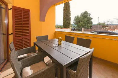 Balkon ili terasa u objektu Villa Neptun