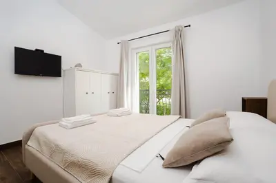 Krevet ili kreveti u jedinici u objektu Apartment Mirta Murter