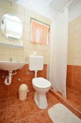 Kupaonica u objektu Apartments and Room Zinka