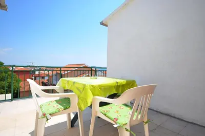 Balkon ili terasa u objektu Apartments and Room Zinka