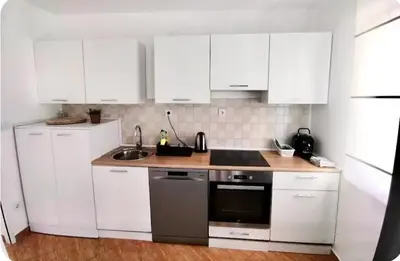 Kuhinja ili čajna kuhinja u objektu Apartments Ida