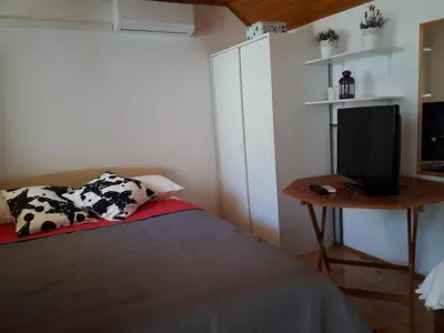 TV i/ili zabavni centar u objektu Holiday Home Mara
