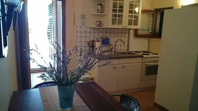 Kuhinja ili čajna kuhinja u objektu Apartment Azure