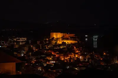 Pogled na grad 'Šibenik' ili pogled na grad iz apartmana