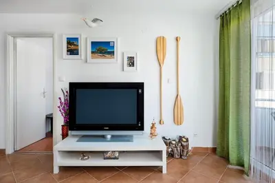 TV i/ili zabavni centar u objektu Apartman Tatiana-Murter-centar