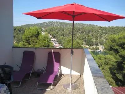 Pogled na planine ili pogled na planine iz apartmana