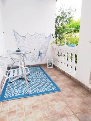 Balkon ili terasa u objektu Apartmani Ruža