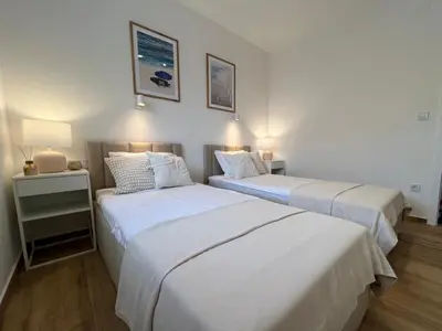 Krevet ili kreveti u jedinici u objektu SunFunApartment Croatia