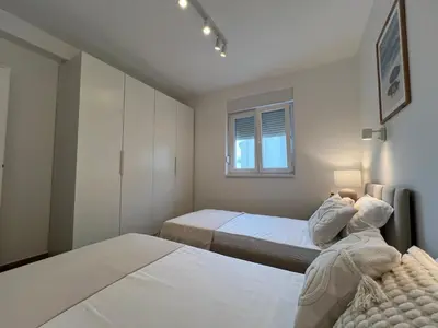 Krevet ili kreveti u jedinici u objektu SunFunApartment Croatia