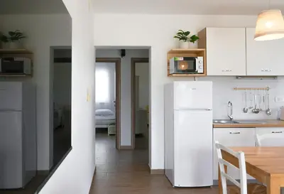 Kuhinja ili čajna kuhinja u objektu Laura Apartments