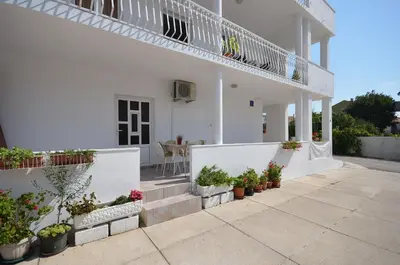 Balkon ili terasa u objektu Apartments Mila Family with pool