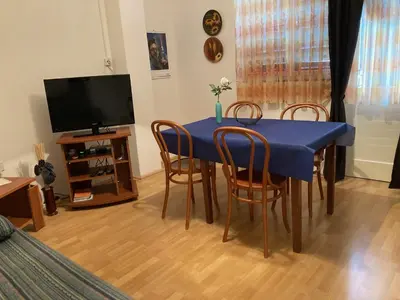 TV i/ili zabavni centar u objektu Apartment Seasalt