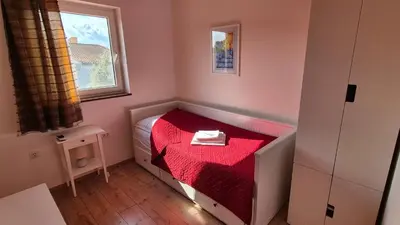 Krevet ili kreveti u jedinici u objektu Seaside holiday house Jadrija, Sibenik - 24454