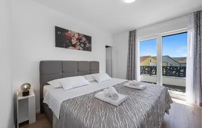 Krevet ili kreveti u jedinici u objektu Kuca Za Odmor Toda Vodice