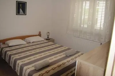 Krevet ili kreveti u jedinici u objektu Family friendly house with a swimming pool Sibenik - 24444