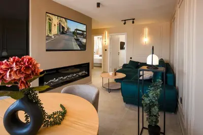 TV i/ili zabavni centar u objektu LuxZEN
