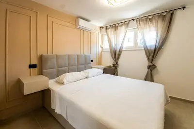 Krevet ili kreveti u jedinici u objektu LuxZEN