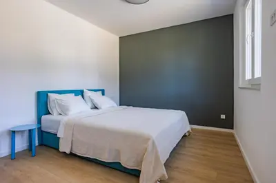 Krevet ili kreveti u jedinici u objektu Pomalo apartments Vodice