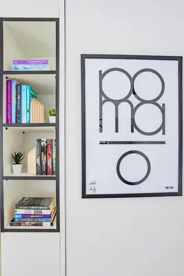 Knjižnica u apartmanu