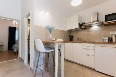 Kuhinja ili čajna kuhinja u objektu Apartment Adam
