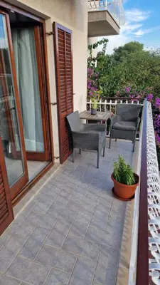 Balkon ili terasa u objektu Apartmani Deniza 2 guests