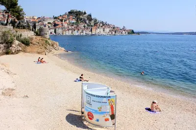 Tlocrt objekta Apartments with parking space Sibenik - 24466