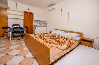 Krevet ili kreveti u jedinici u objektu Apartments Jakoubek