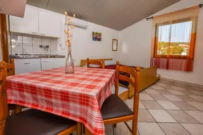 Kuhinja ili čajna kuhinja u objektu Apartments Jakoubek