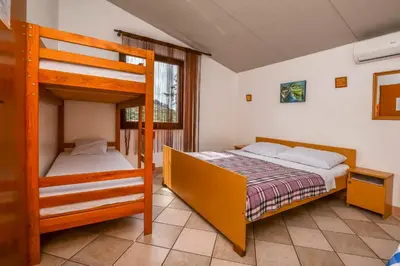 Krevet ili kreveti u jedinici u objektu Apartments Jakoubek