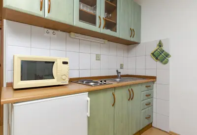 Kuhinja ili čajna kuhinja u objektu Apartments Marija