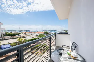 Balkon ili terasa u objektu Apartments and Rooms Mare