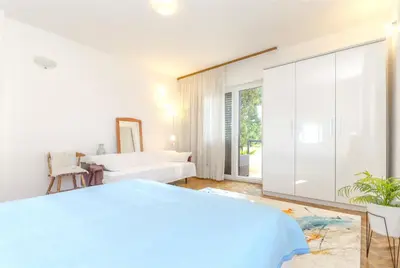 Krevet ili kreveti u jedinici u objektu Apartment Jerka