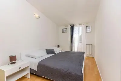 Krevet ili kreveti u jedinici u objektu Apartments Manda