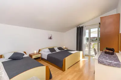 Krevet ili kreveti u jedinici u objektu Apartments Manda