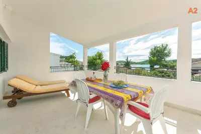 Balkon ili terasa u objektu Apartments Srdan
