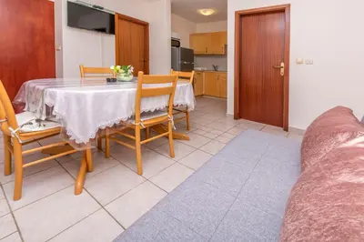 Kuhinja ili čajna kuhinja u objektu Apartments Toni