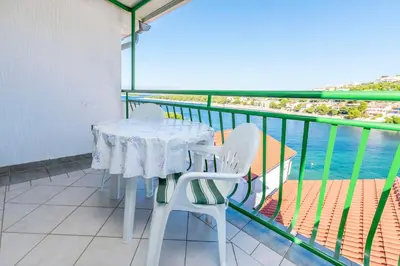Balkon ili terasa u objektu Apartments Toni