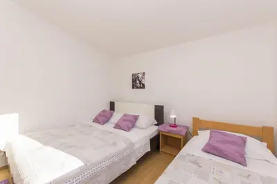 Krevet ili kreveti u jedinici u objektu Apartment Nediljka