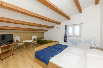 Krevet ili kreveti u jedinici u objektu Apartments Franciska