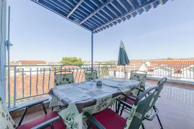 Balkon ili terasa u objektu Apartments Franciska
