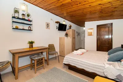 Krevet ili kreveti u jedinici u objektu Apartments Snjezana
