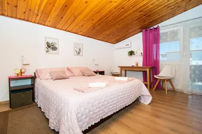 Krevet ili kreveti u jedinici u objektu Apartments Snjezana