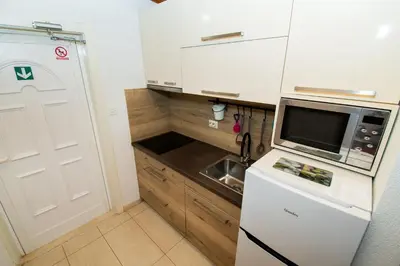 Kuhinja ili čajna kuhinja u objektu Apartments Snjezana