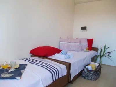 Krevet ili kreveti u jedinici u objektu House Marija