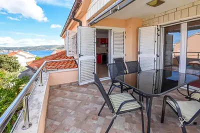 Balkon ili terasa u objektu Apartments Ema